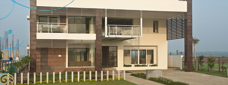 Model Villa Exterior View